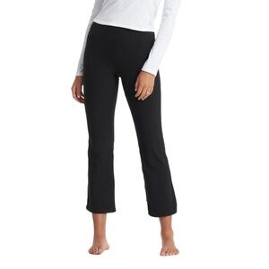 Vuori Mid Rise Elevation Slim Bootcut Pants - Black Heather | Size M